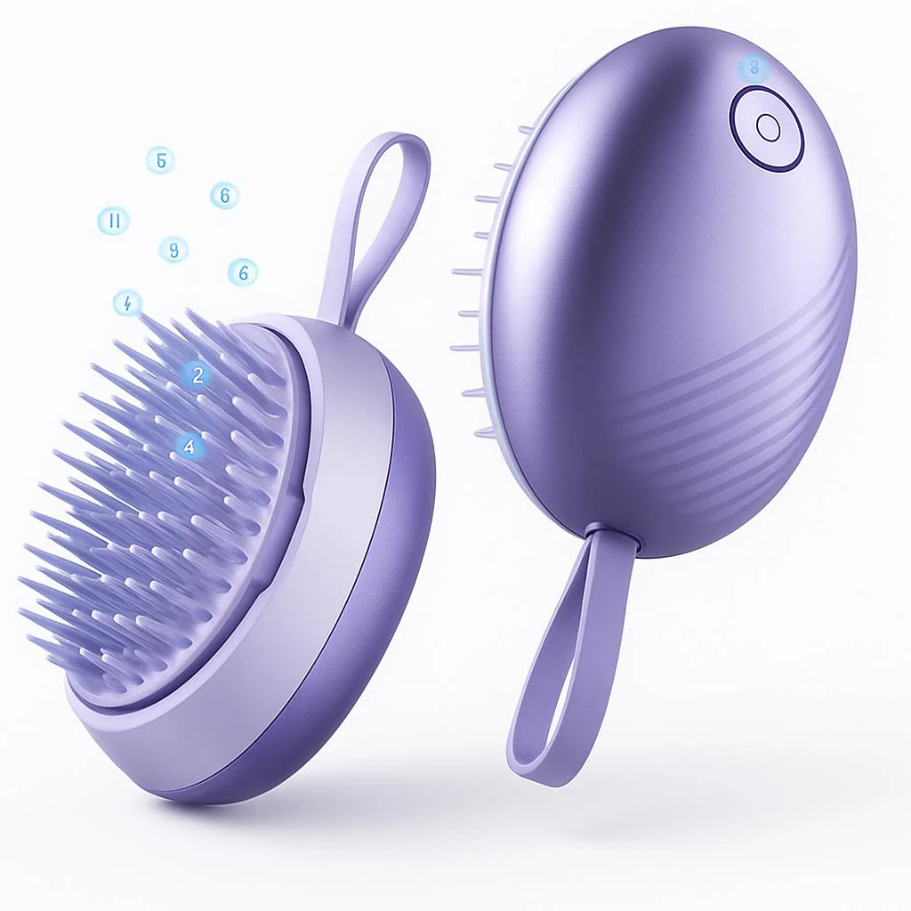 Revitalizing Negative Ion Scalp Massage Comb - Image 5