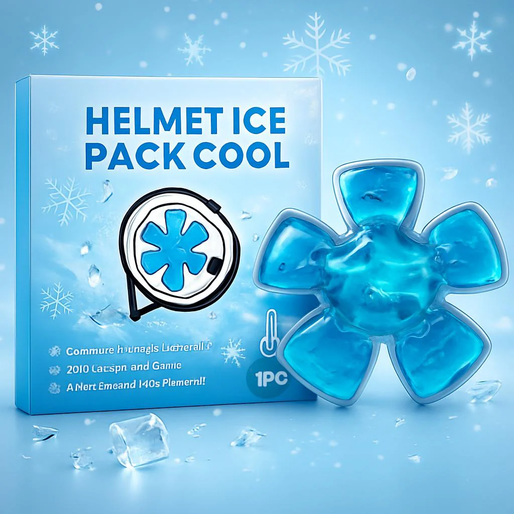 Cool Comfort Helmet Ice Pack for Instant Relief - Image 3