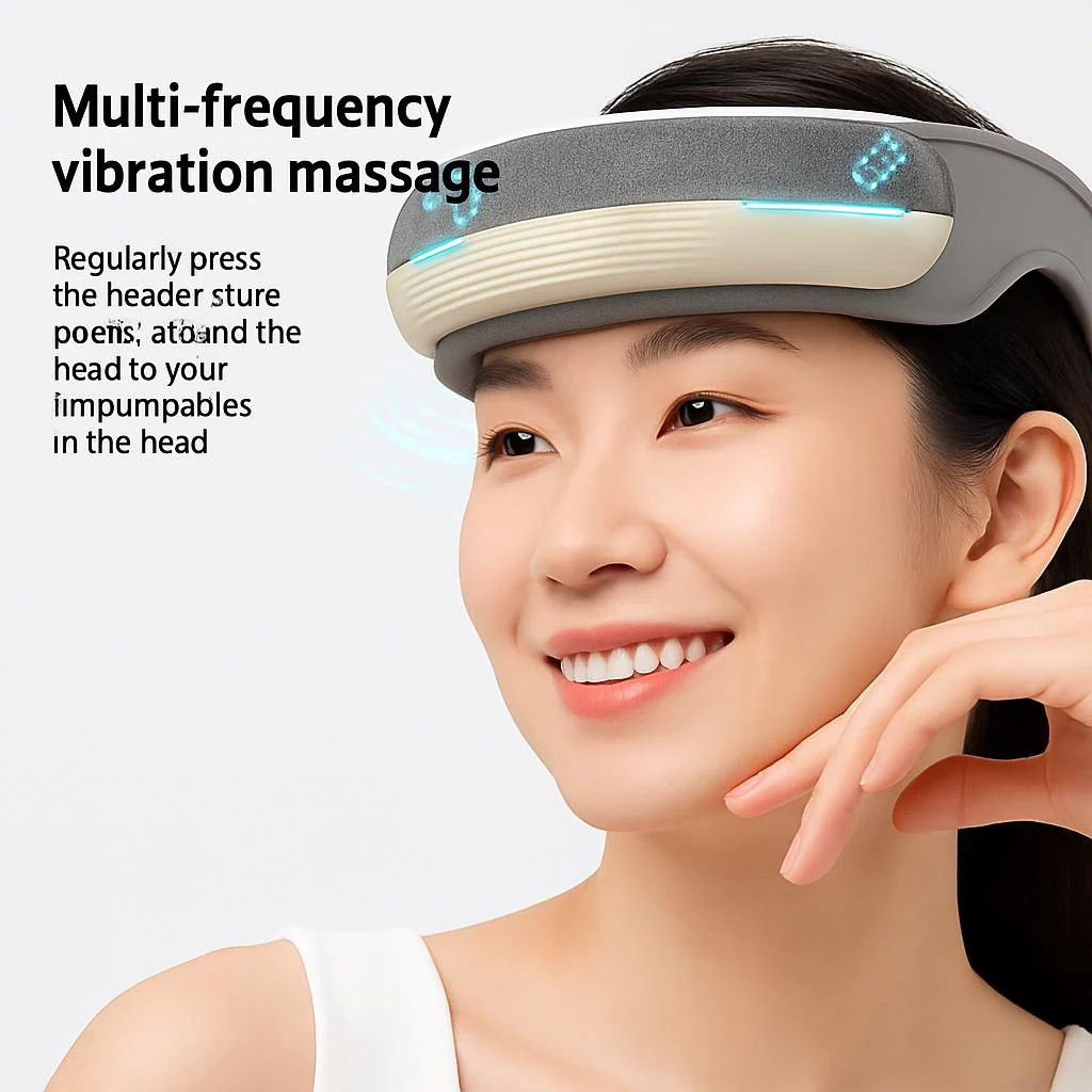 Relax & Revive Bluetooth Head Massager with Heat - Image 4