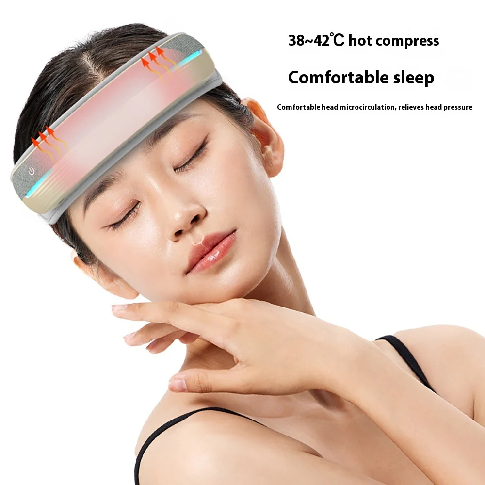 Relax & Revive Bluetooth Head Massager with Heat - Image 8