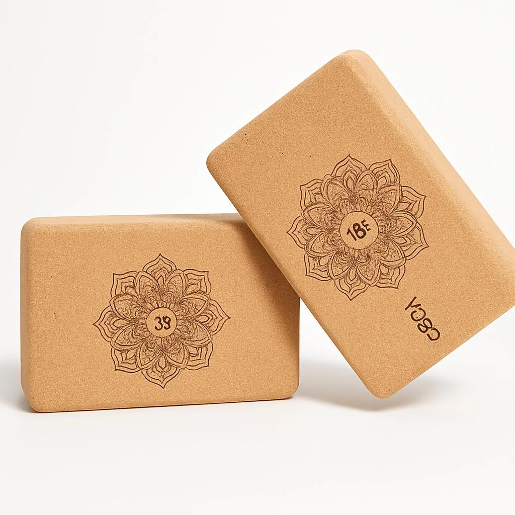 Eco-Friendly Cork Yoga Blocks for Sustainable Fitness - Image 2