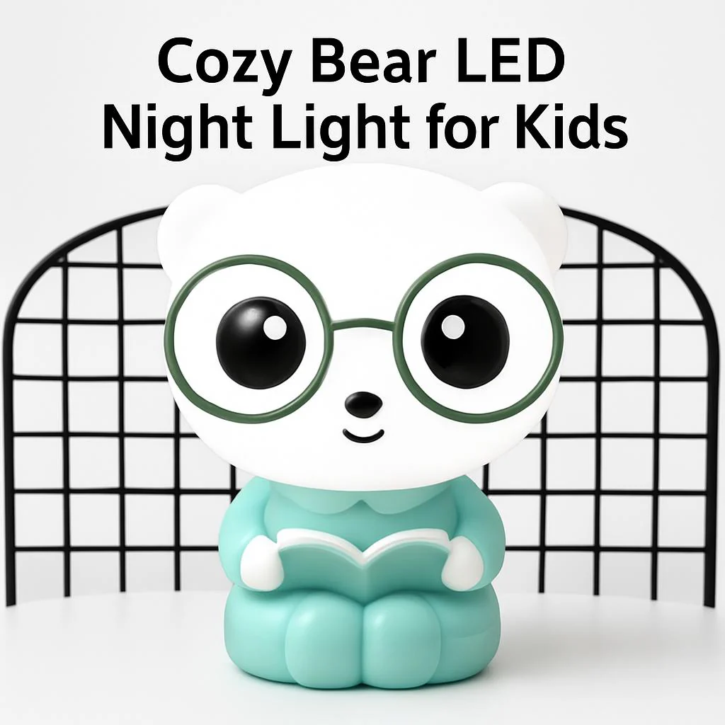 Cozy Bear LED Night Light for Kids - Image 8