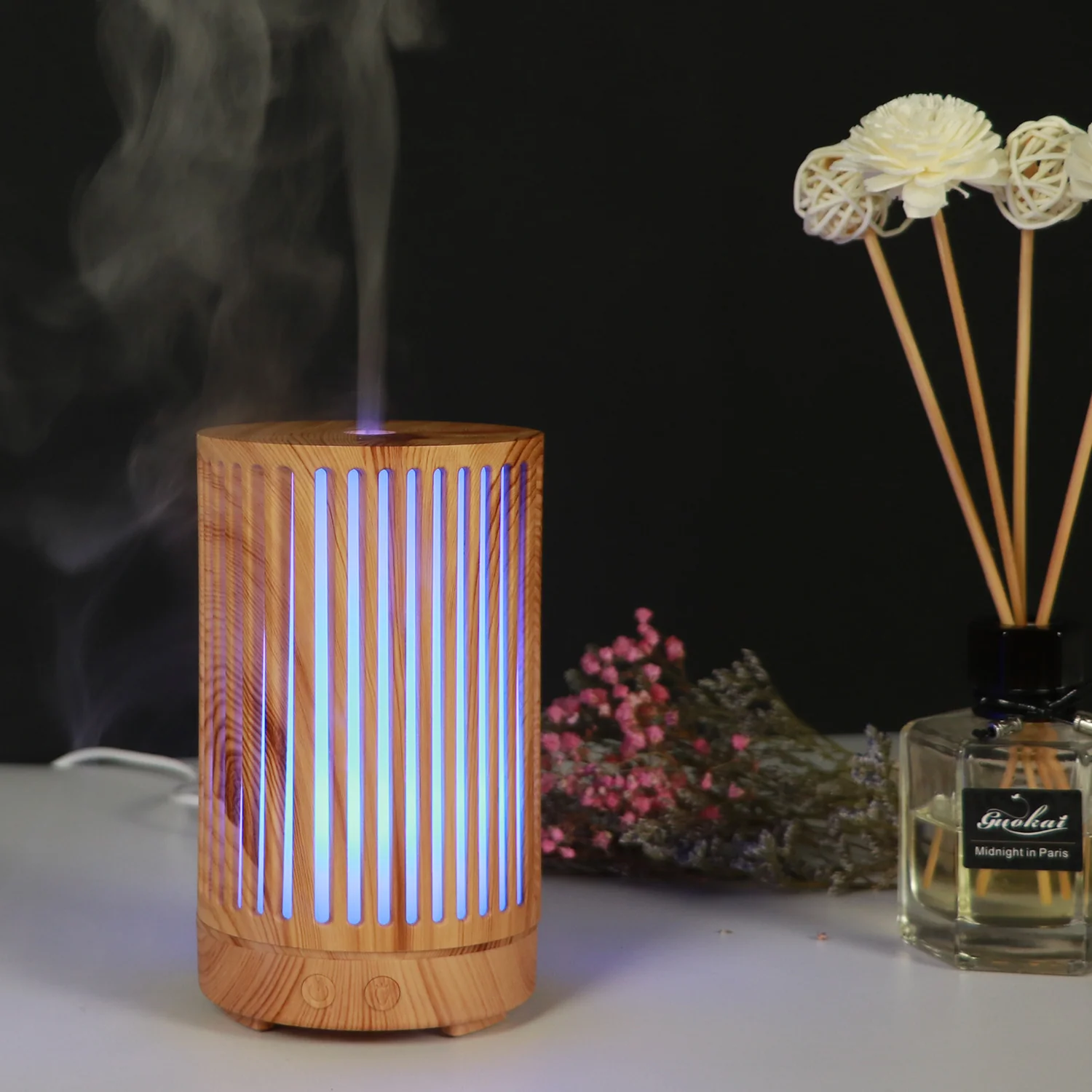 Natural Wood Air Diffuser - Eco-Friendly Aromatherapy for Home - Image 11