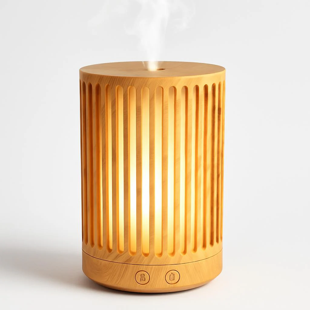 Natural Wood Air Diffuser - Eco-Friendly Aromatherapy for Home - Image 3