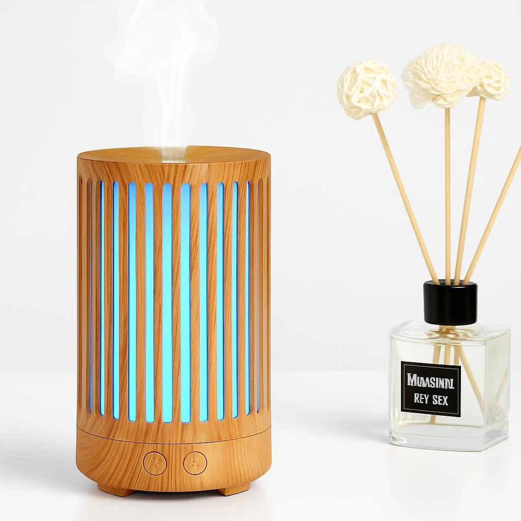 Natural Wood Air Diffuser - Eco-Friendly Aromatherapy for Home - Image 5