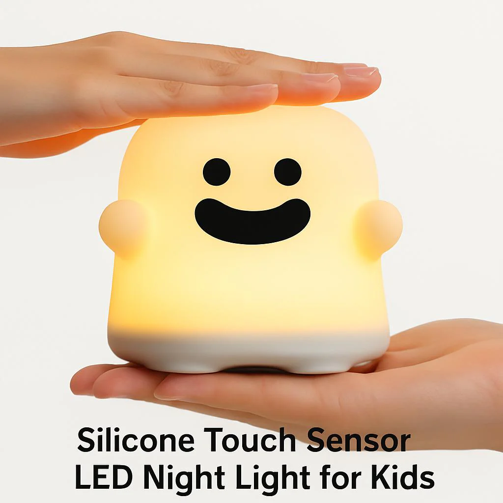 Silicone Touch Sensor LED Night Light for Kids - Image 12