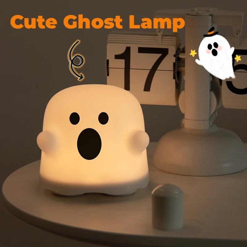 Silicone Touch Sensor LED Night Light for Kids - Image 14