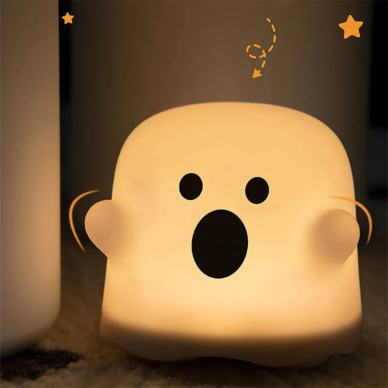Silicone Touch Sensor LED Night Light for Kids - Image 15