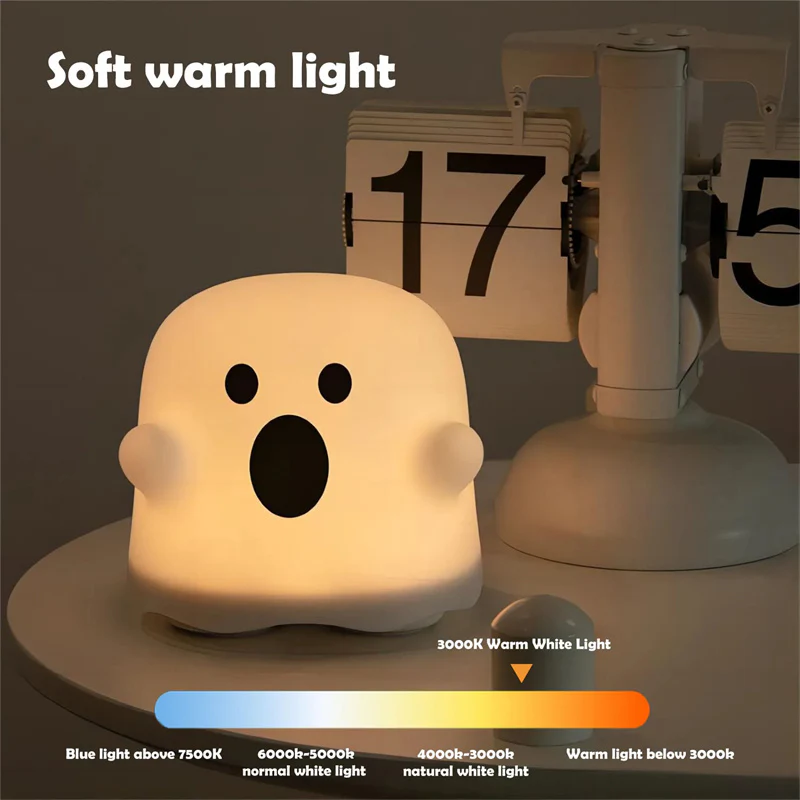 Silicone Touch Sensor LED Night Light for Kids - Image 16
