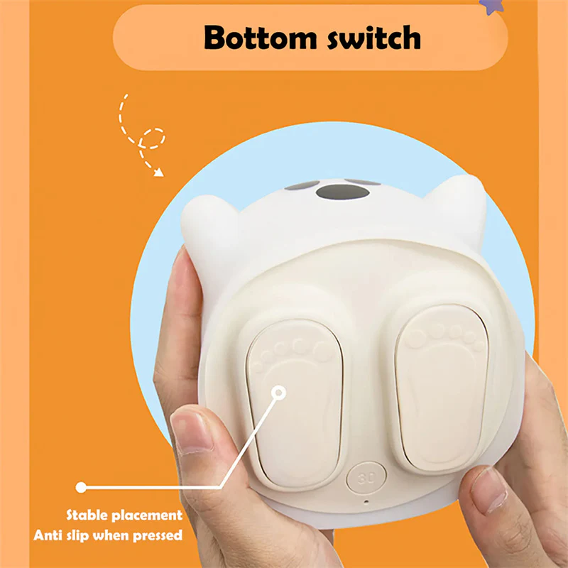Silicone Touch Sensor LED Night Light for Kids - Image 18