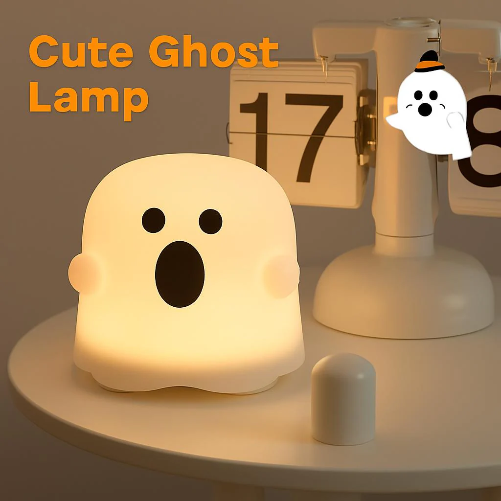 Silicone Touch Sensor LED Night Light for Kids - Image 3