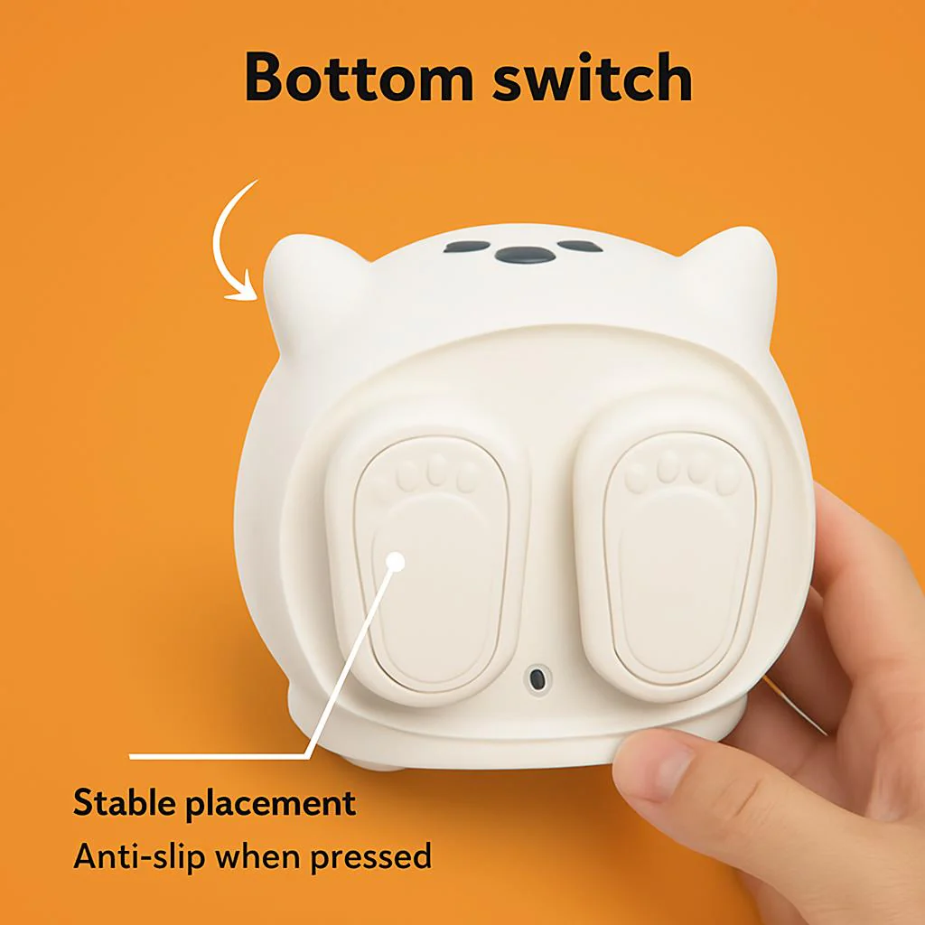 Silicone Touch Sensor LED Night Light for Kids - Image 7