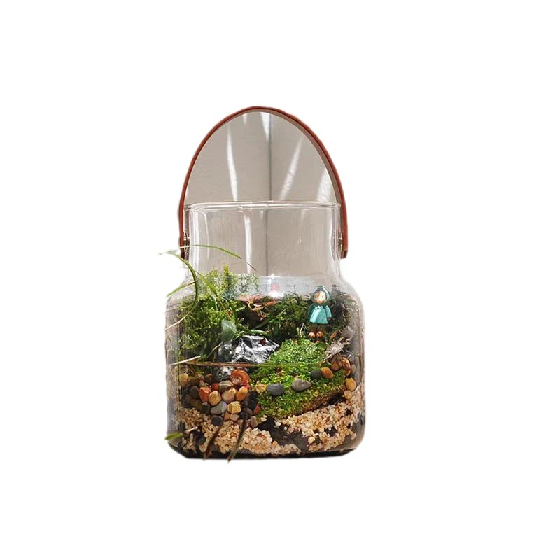 Eco-Friendly Leather Portable Glass Vase - Image 13