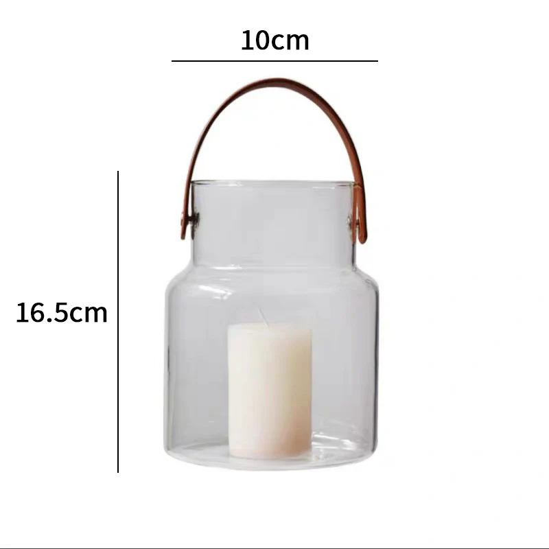 Eco-Friendly Leather Portable Glass Vase - Image 14
