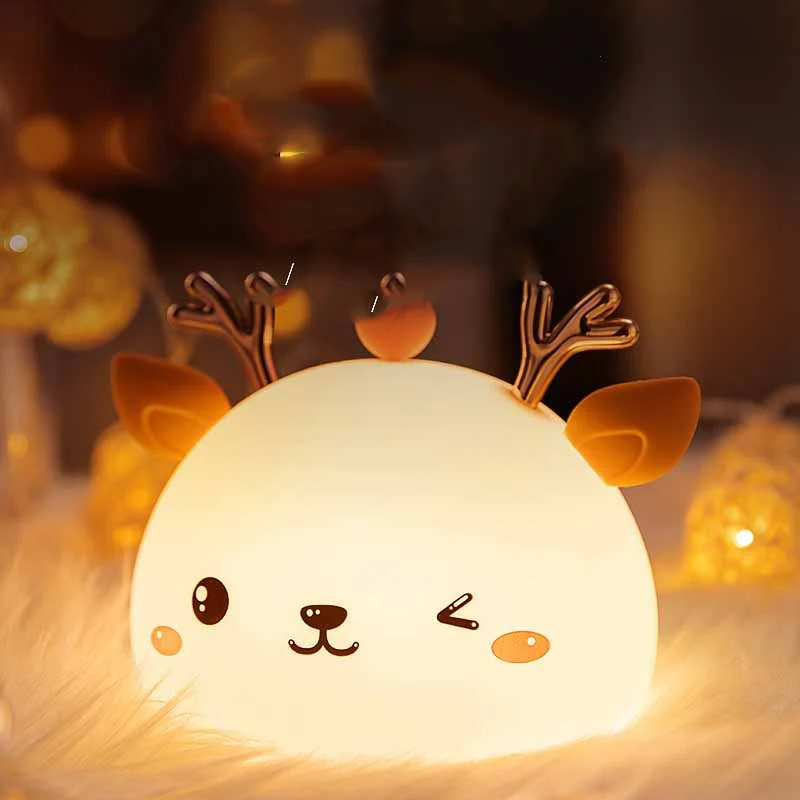 Colorful Silicone Night Lamp for Eco-Friendly Homes - Image 9