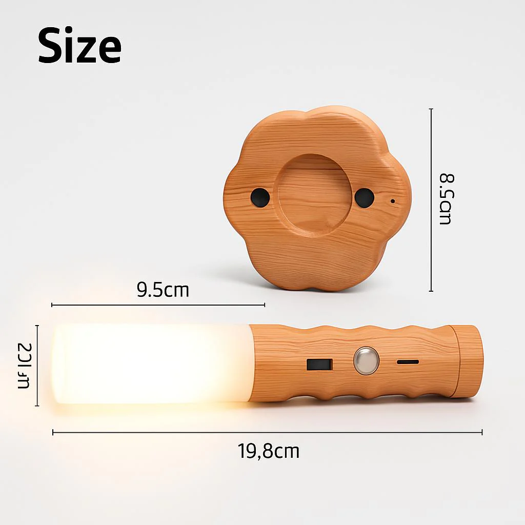 Eco-Friendly Multifunctional Flashlight & Lamp - Image 4