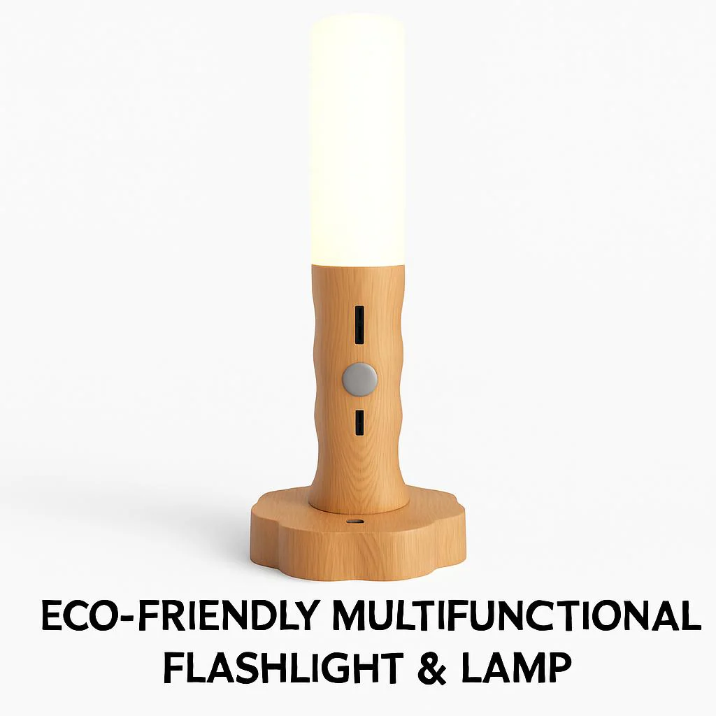 Eco-Friendly Multifunctional Flashlight & Lamp - Image 8