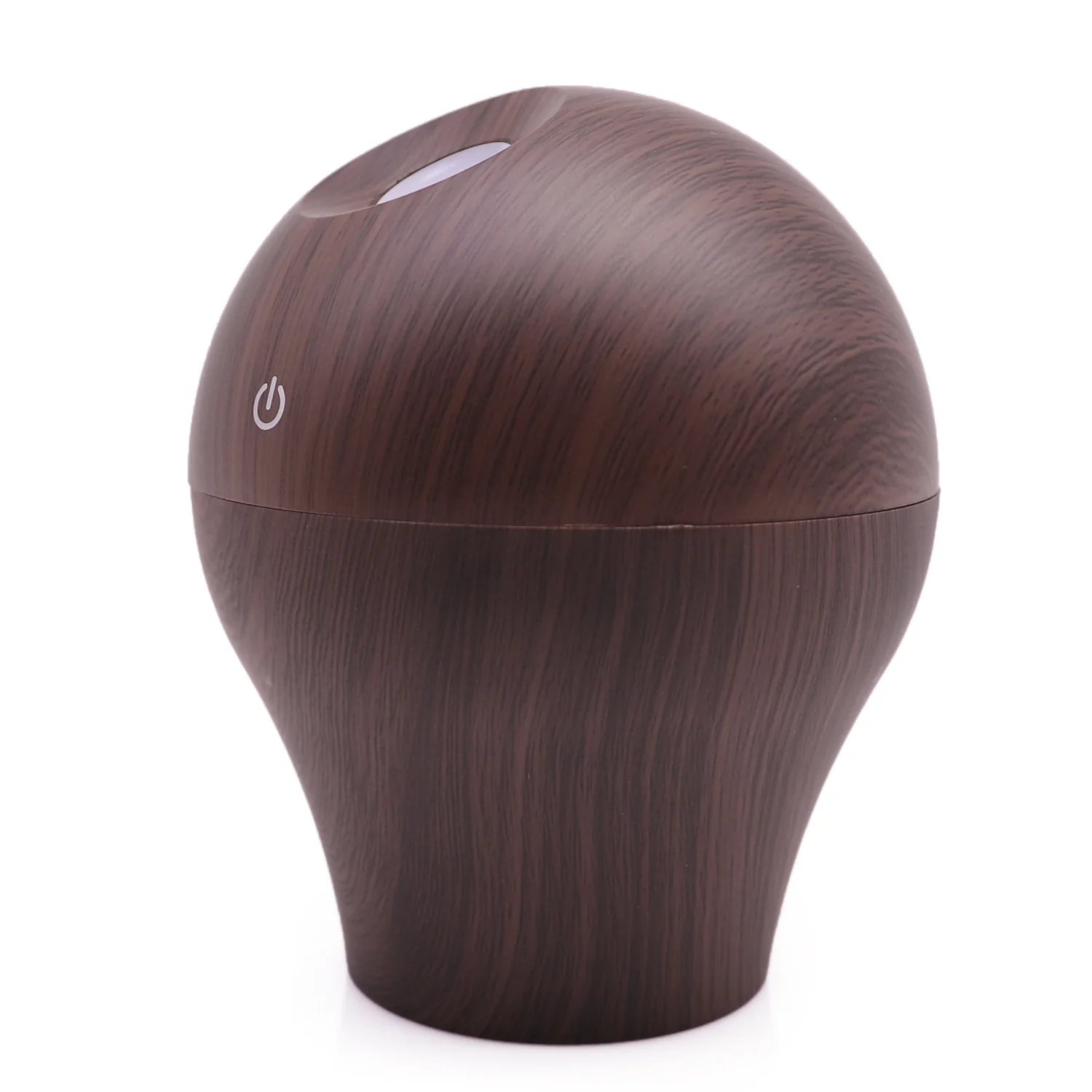 Compact Water-Saving Dark Wood Grain Humidifier for Eco-Friendly Homes - Image 7
