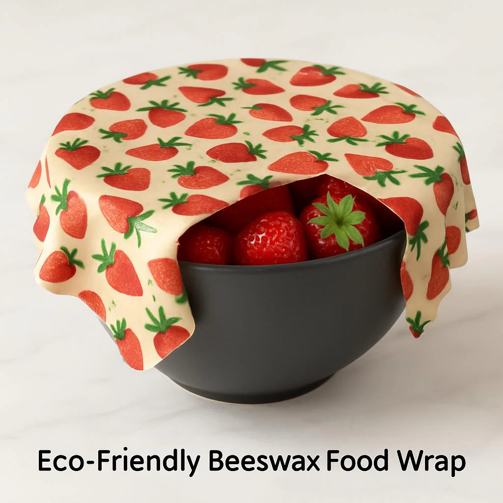 Eco-Friendly Beeswax Food Wraps - Reusable, Biodegradable, Zero-Waste - Image 3