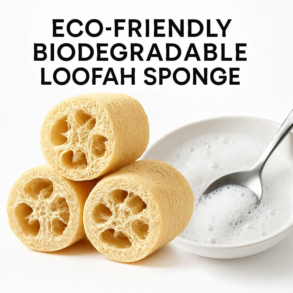 Eco-Friendly Biodegradable Loofah Sponge Dish Cloth - Image 5