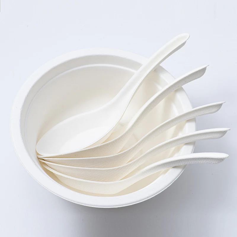 Eco-Friendly Biodegradable Soup Spoons - Image 7