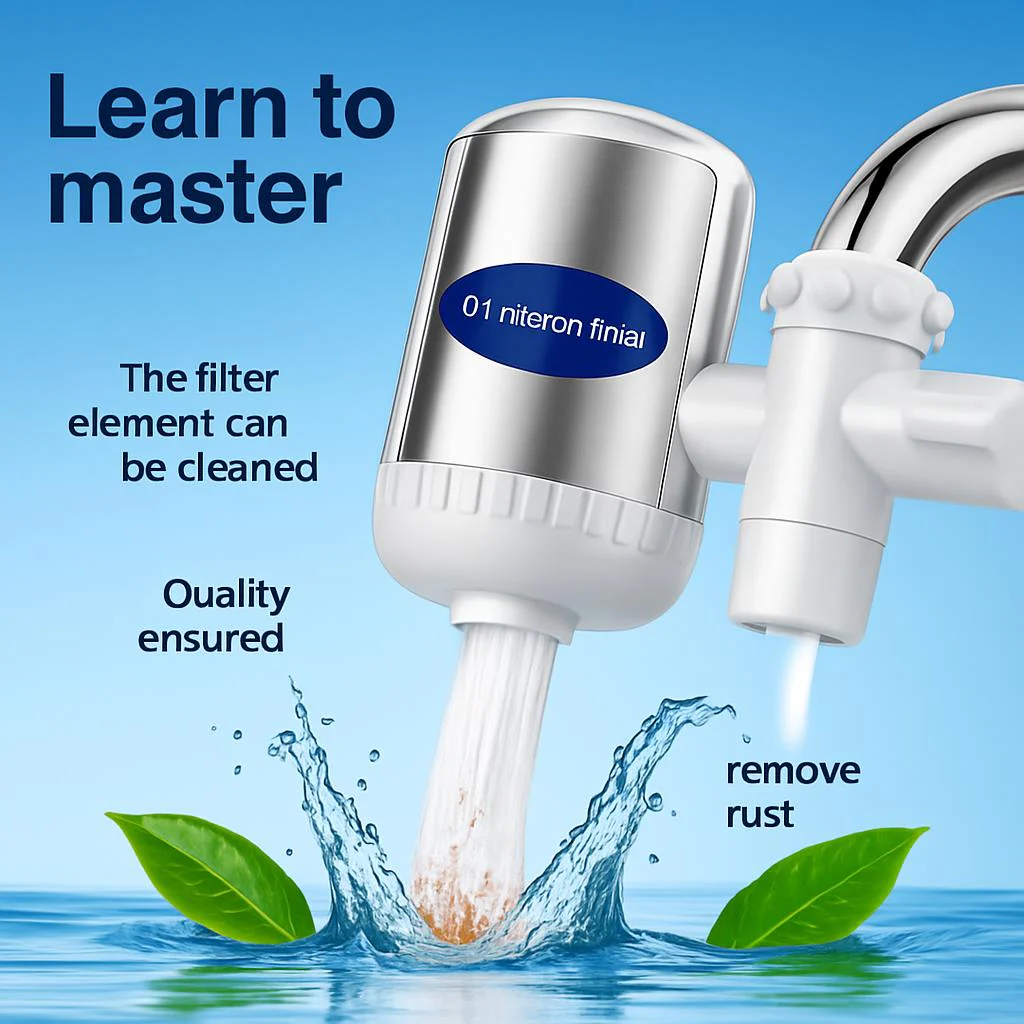 Eco-Friendly Faucet Water Filter - Save Water & Reduce Plastic Waste - Image 2