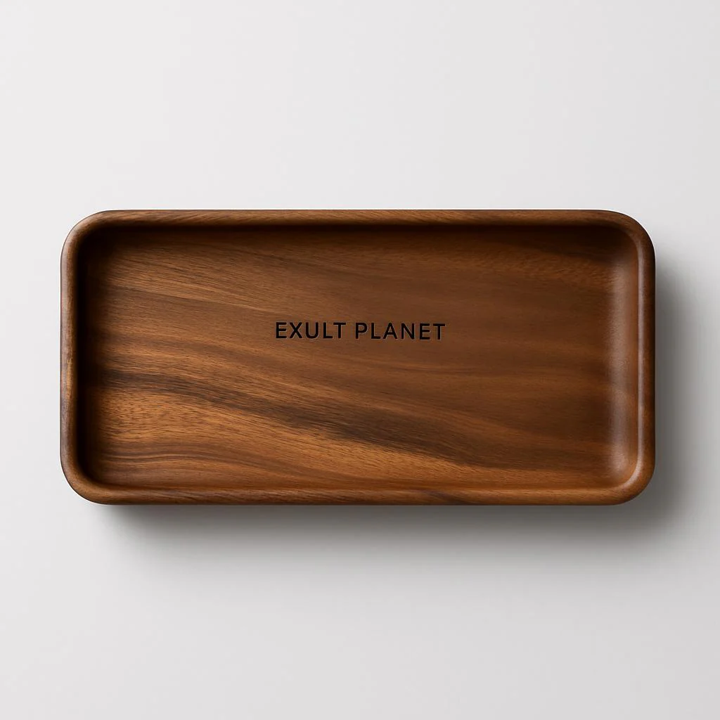 Eco-Friendly Rectangular Wooden Trays for Sustainable Living - Image 10