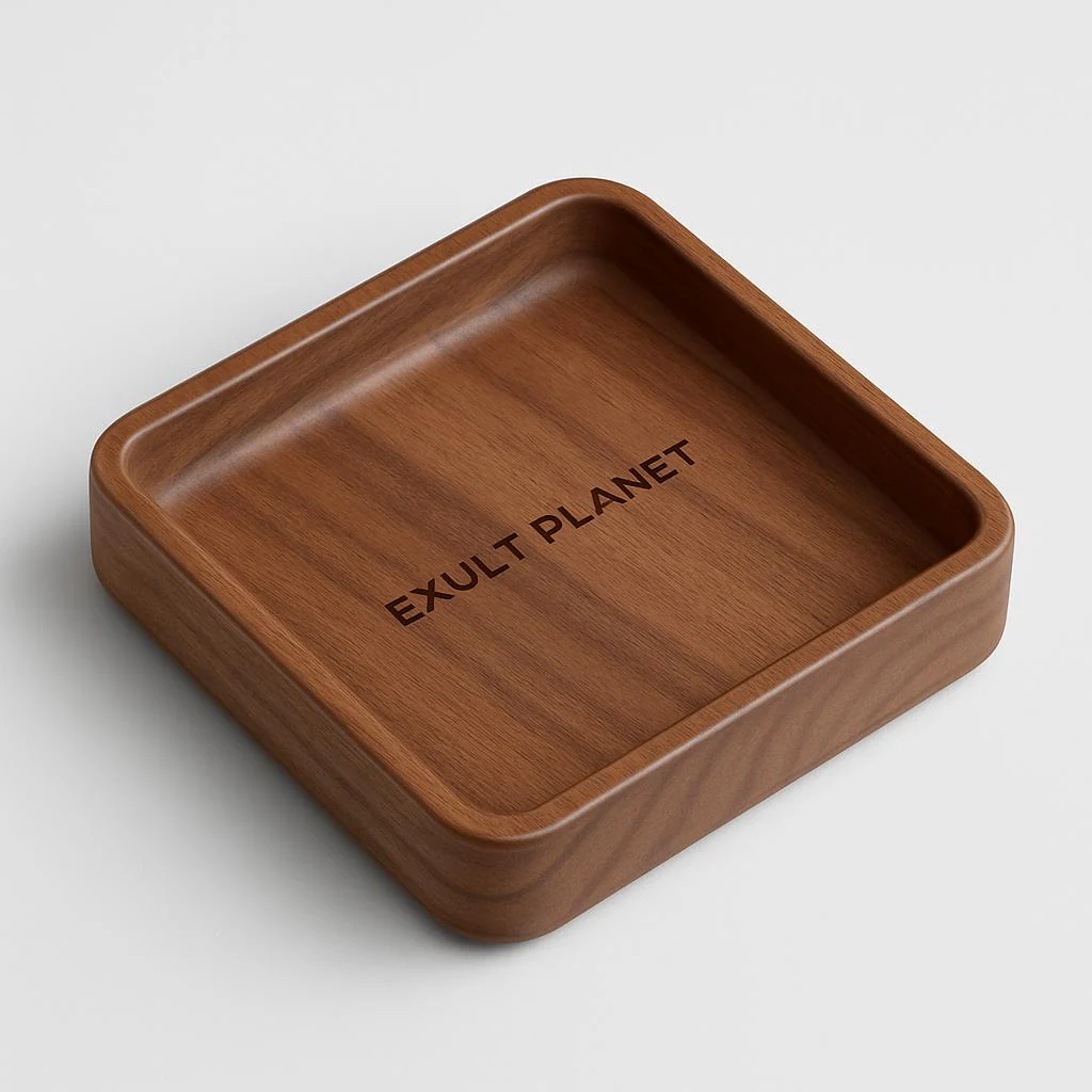 Eco-Friendly Rectangular Wooden Trays for Sustainable Living - Image 16