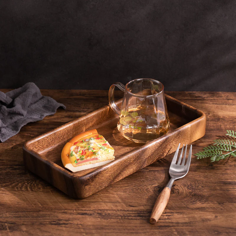 Eco-Friendly Rectangular Wooden Trays for Sustainable Living - Image 20
