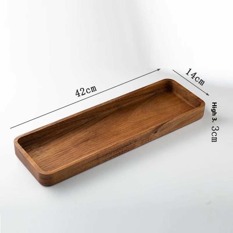 Eco-Friendly Rectangular Wooden Trays for Sustainable Living - Image 24