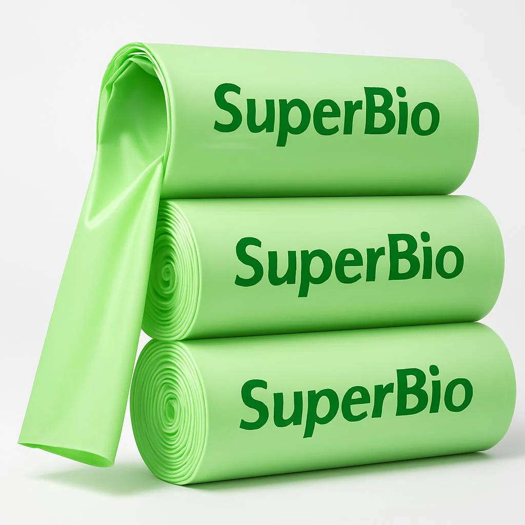 Compostable Trash Bags - Eco-Friendly, Biodegradable Waste Solution - Image 3