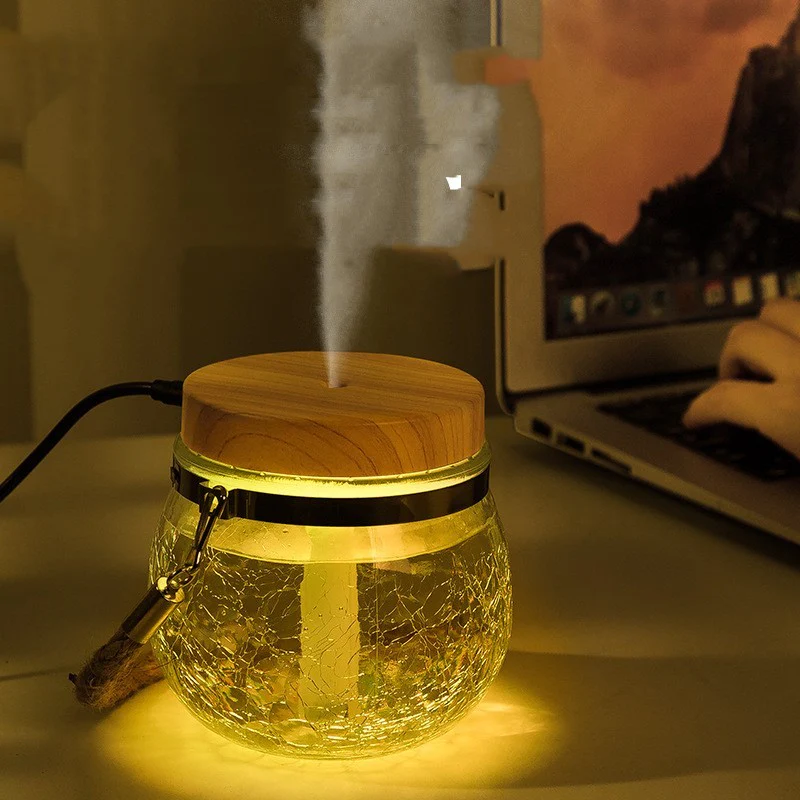 Eco-Friendly Essential Oil Diffuser with Wooden Top - Image 11