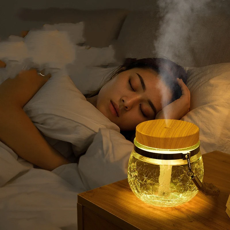 Eco-Friendly Essential Oil Diffuser with Wooden Top - Image 12