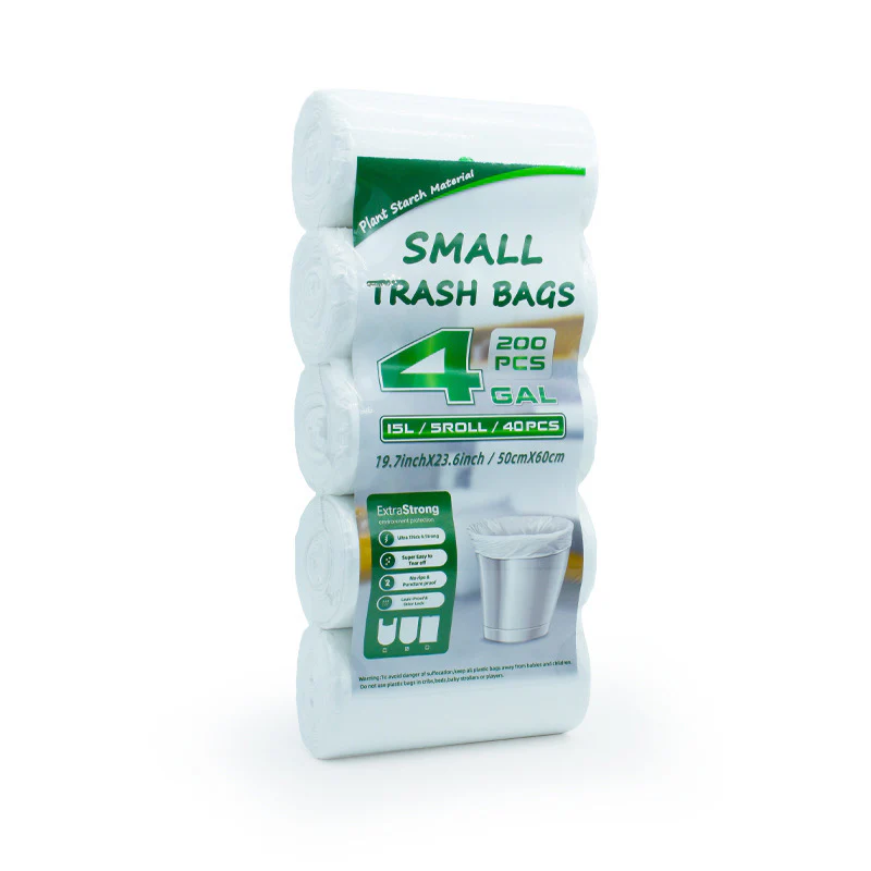 Biodegradable Plant Starch Trash Bags - Eco-Friendly Waste Solution - Image 12