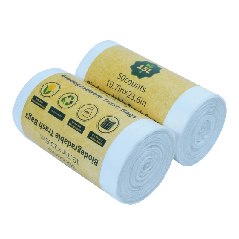 Biodegradable Plant Starch Trash Bags - Eco-Friendly Waste Solution - Image 13