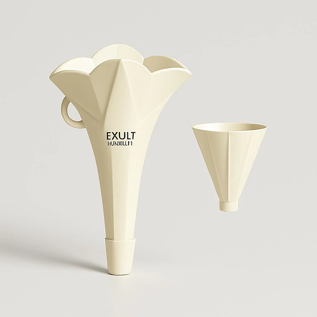 Collapsible Flower-Shaped Silicone Kitchen Funnel - Eco-Friendly & Space-Saving - Image 6