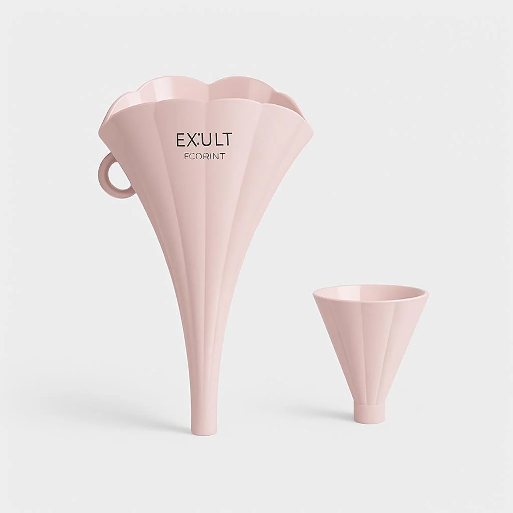 Collapsible Flower-Shaped Silicone Kitchen Funnel - Eco-Friendly & Space-Saving - Image 7