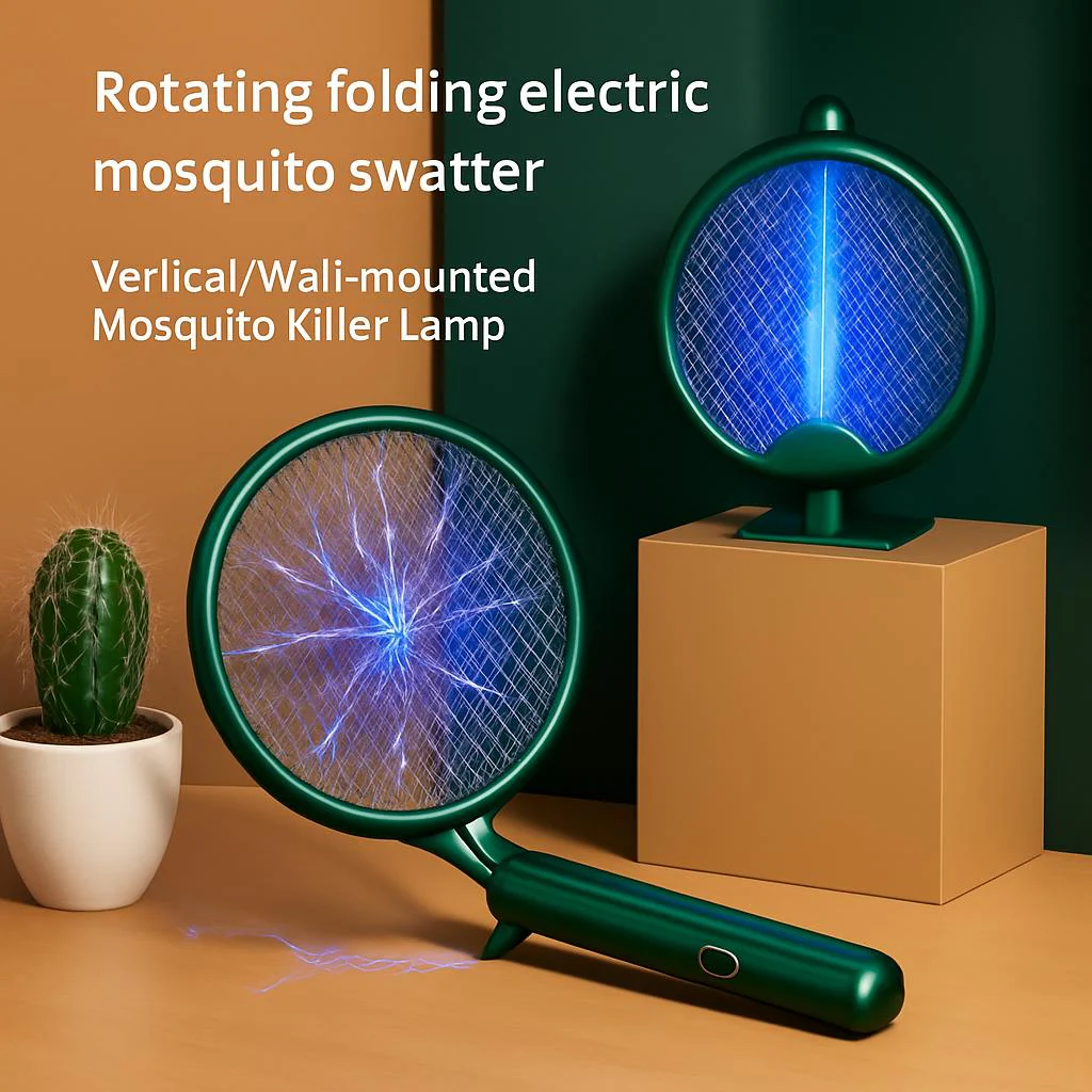 Eco-Friendly 3-in-1 Mosquito Killing Lamp & Swatter - Image 3