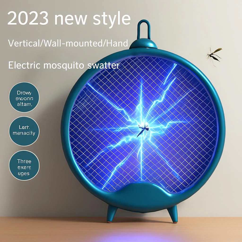 Eco-Friendly 3-in-1 Mosquito Killing Lamp & Swatter - Image 4