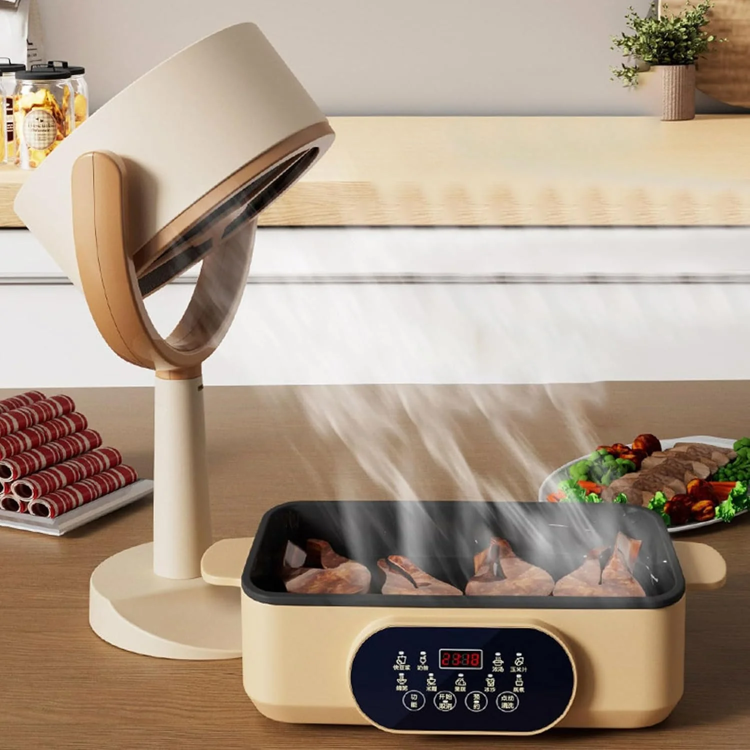 Wireless Portable Range Hood Fan for Smoke Reduction - Image 10