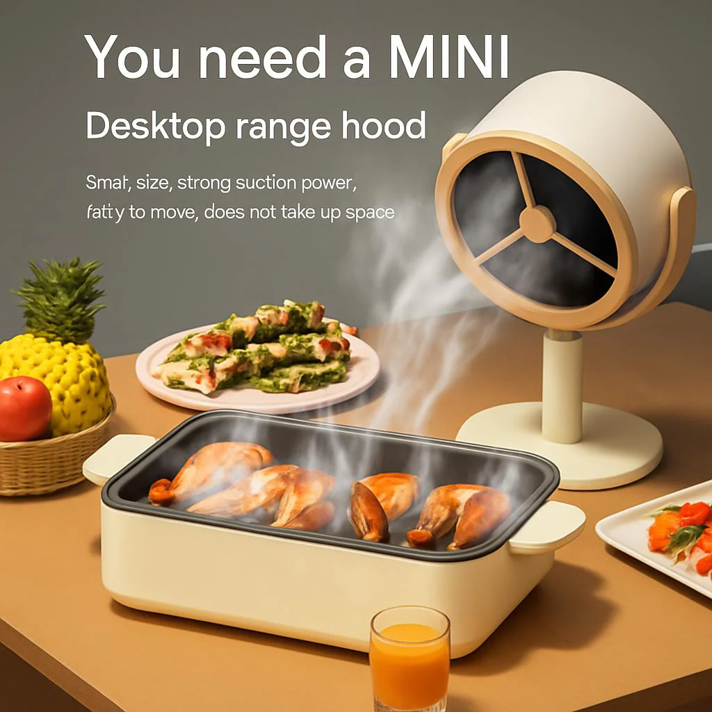 Wireless Portable Range Hood Fan for Smoke Reduction - Image 5
