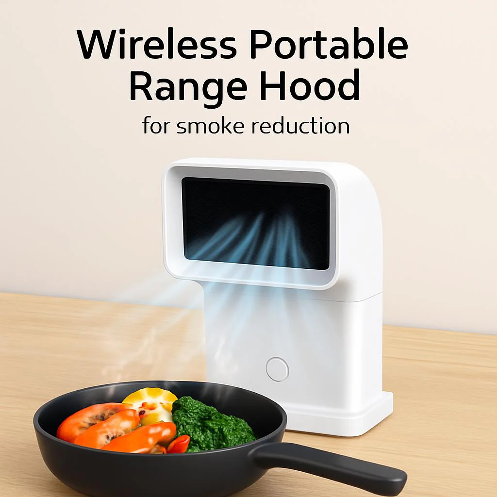 Wireless Portable Range Hood Fan for Smoke Reduction - Image 6