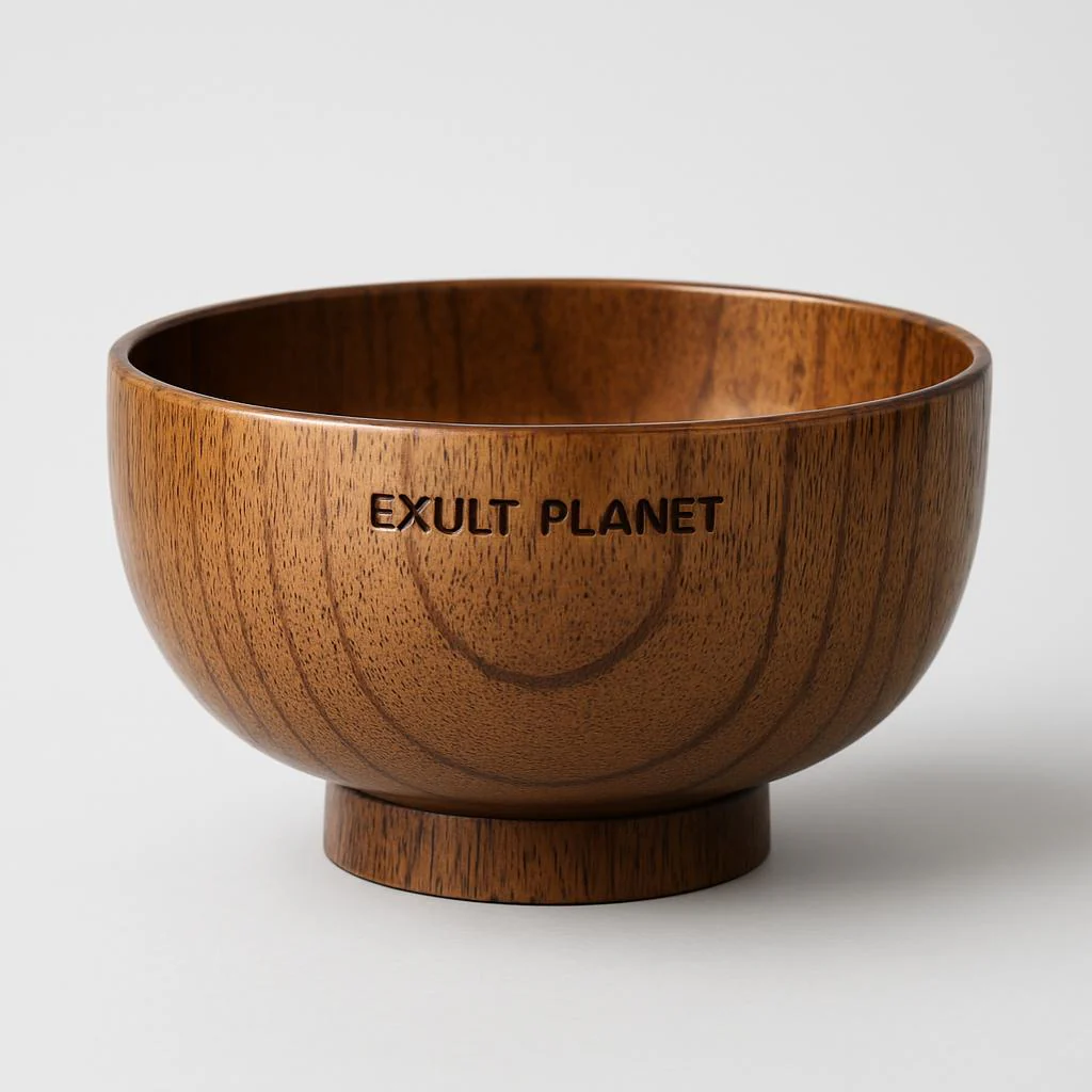 Eco-Friendly Wooden Bowls - Sustainable, Biodegradable, Durable - Image 5