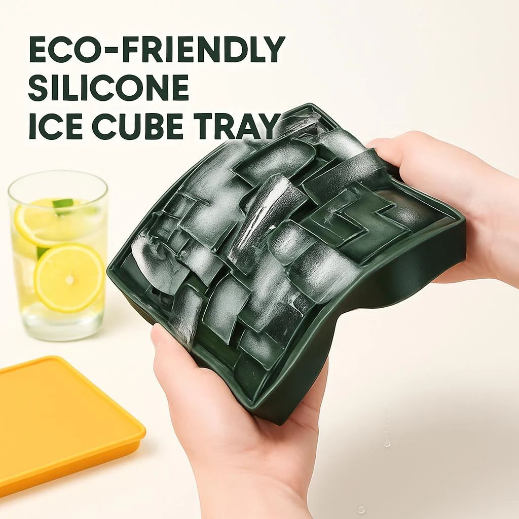 Eco-Friendly Silicone Ice Cube Tray for Bartenders - Image 3