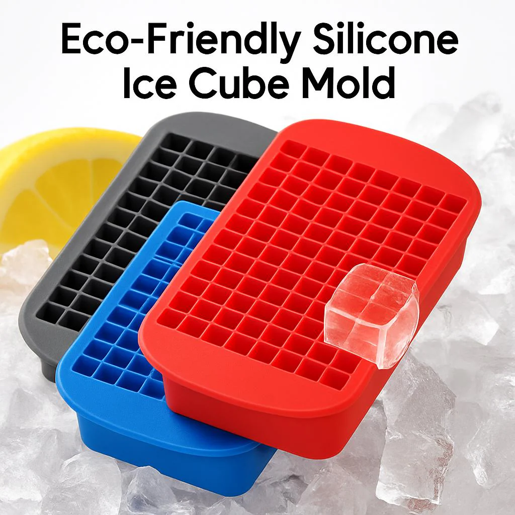 Eco-Friendly Silicone Ice Cube Mold - Image 2