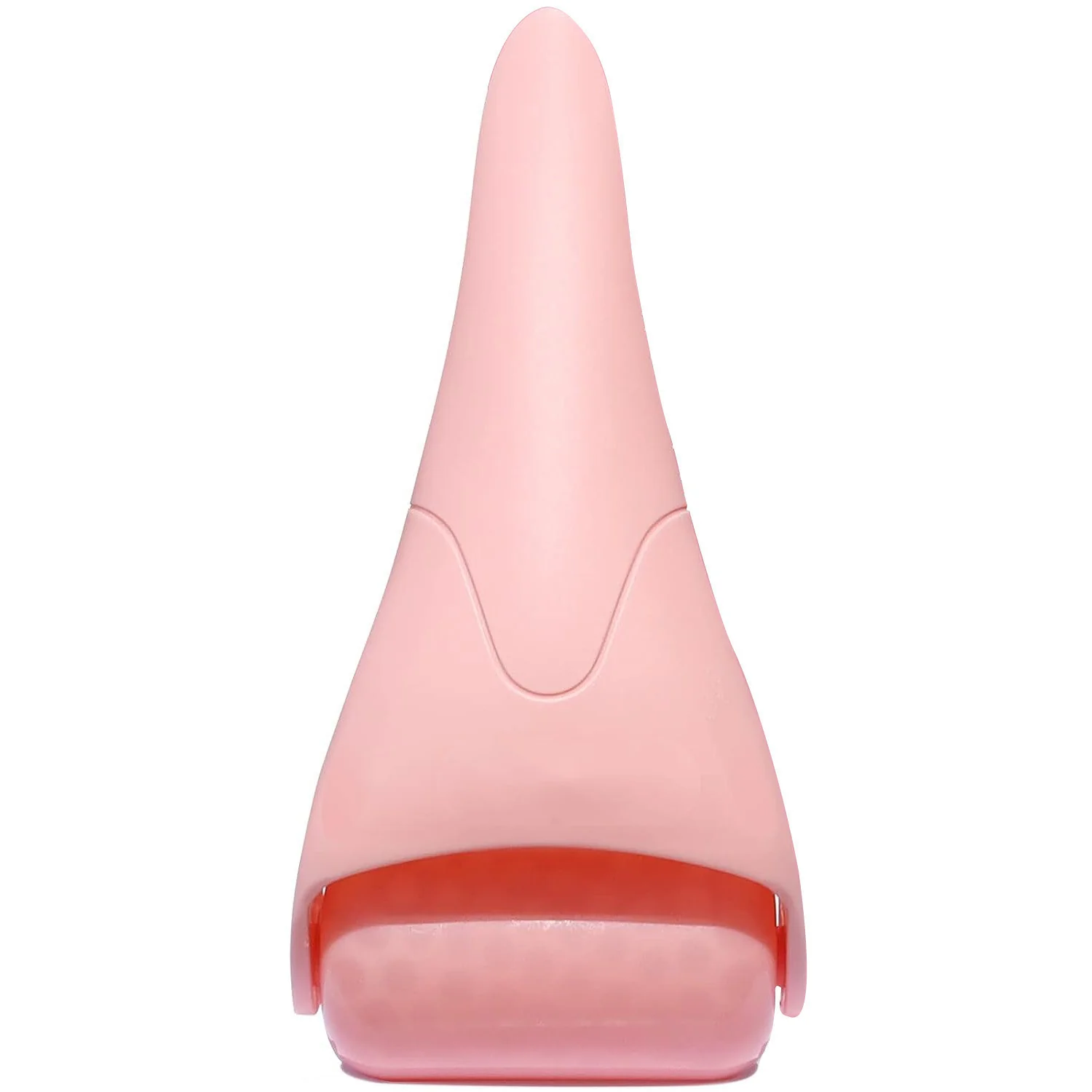 Pink Ergonomic Facial Ice Roller for Skincare and Wellness - Image 37