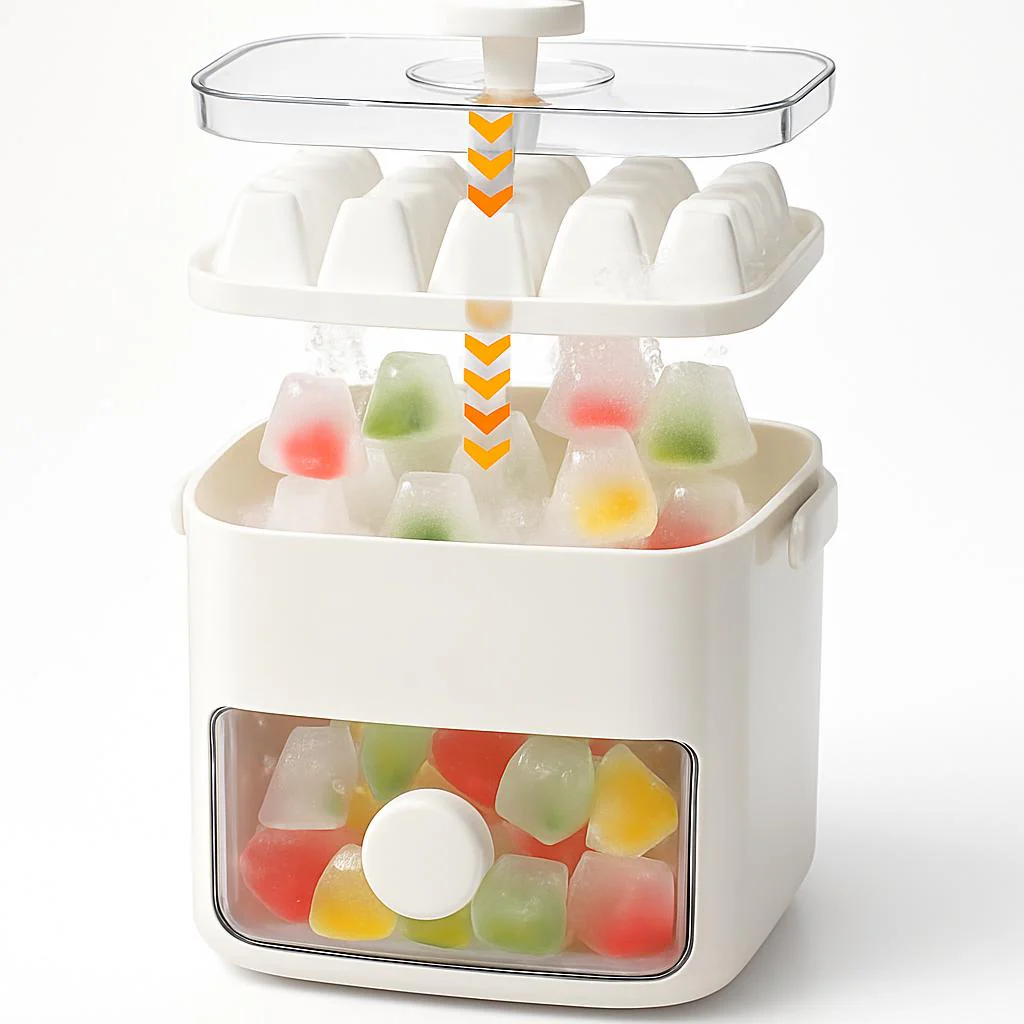 Eco-Friendly Countertop Ice Cube Maker - Image 4
