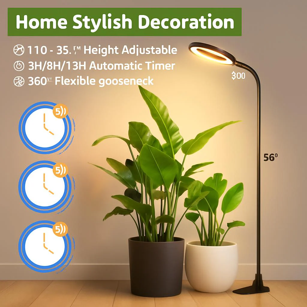 Energy-Efficient LED Grow Light for Indoor Plants - Image 4