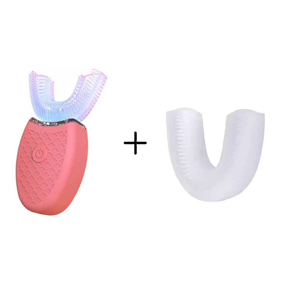 Intelligent U-Type Toothbrush 360 Degrees Sonic Electric Automatic with USB Charge Waterproof Silicon Head for Oral Care - Image 22