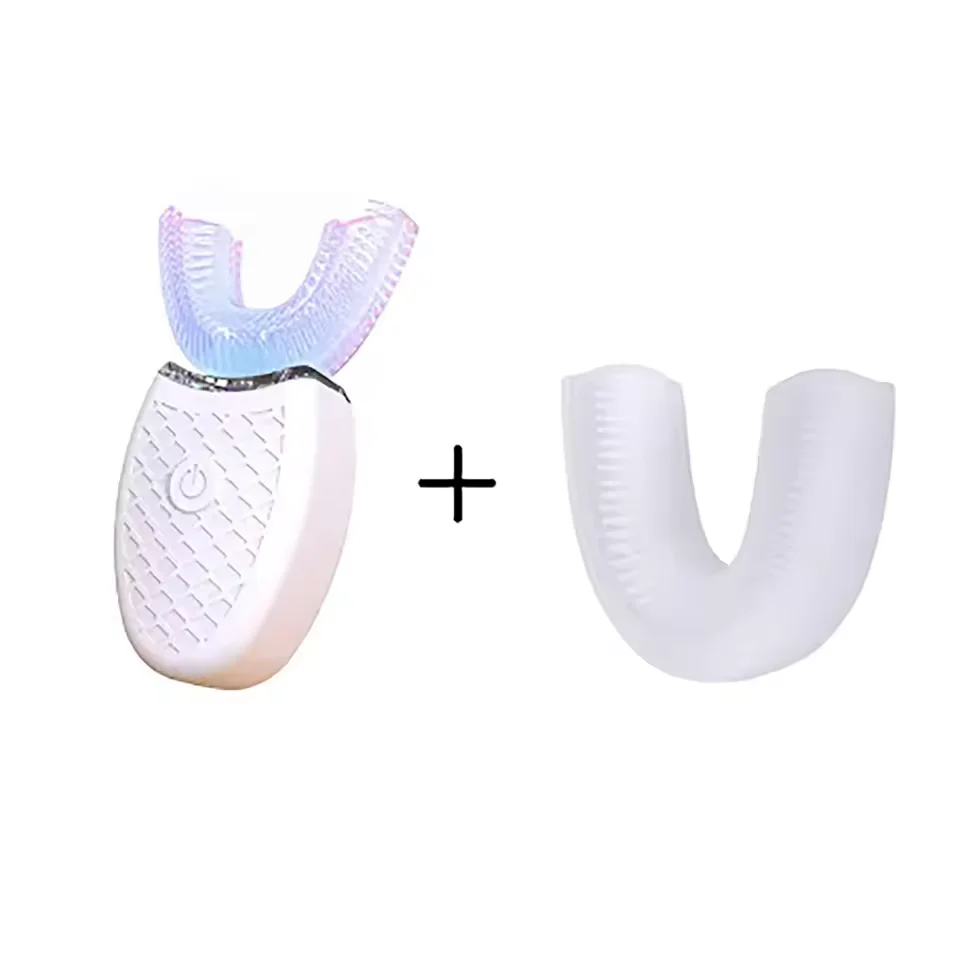 Intelligent U-Type Toothbrush 360 Degrees Sonic Electric Automatic with USB Charge Waterproof Silicon Head for Oral Care - Image 23
